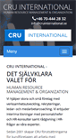 Mobile Screenshot of cruinternational.se